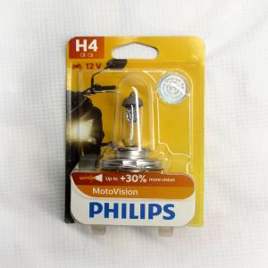 Автолампа H4 12V- 60/55W (P43t) (+30% света) PHILIPS 12342PRBW