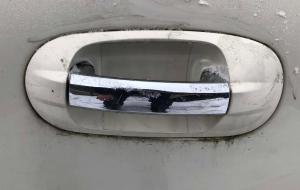 Ручка наружная задней левой двери Lincoln Navigator / Expedition 2007-2008 7L7Z 7826605 AK ; 7L74 7826601 AC/AB/AA