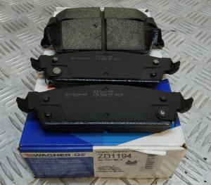 Колодки тормозные задние (к-кт) Chevrolet Tahoe/Cadillac Escalade WAGNER 2007-2014 ZD1194; 19329677; 19159252; 19286008