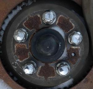 Ступица передняя правая Ford Mustang 2015-2020 FR3Z 1104 A ; FR3C 1238 AA