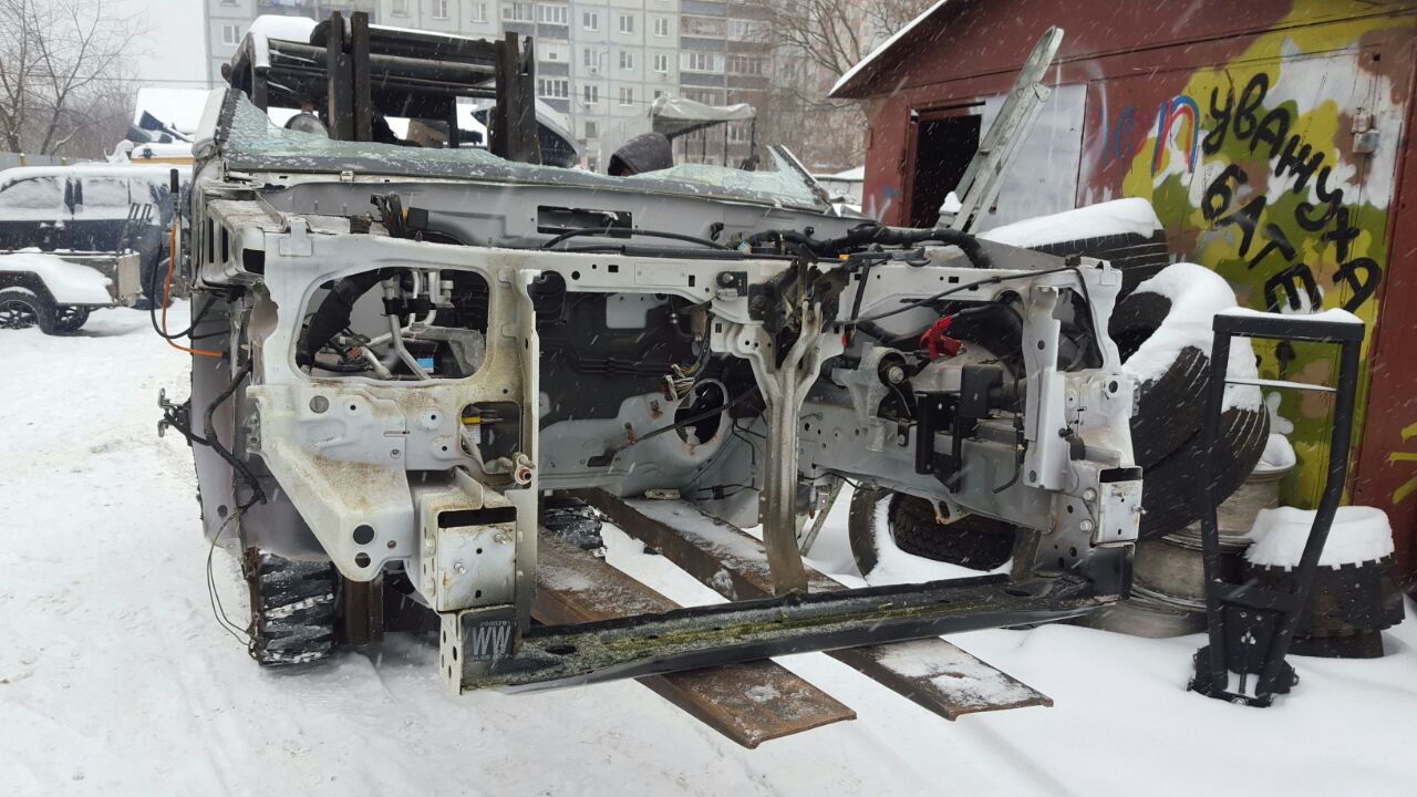 Лонжероны от Ford Escape, уже на складе
