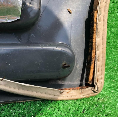 Обшивка левой распашной двери задняя Chevrolet Express 2003-2015 15283114 ; 25759373 ; 25748066 ; 25724541