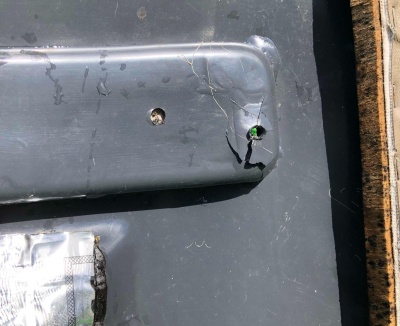 Обшивка левой распашной двери задняя Chevrolet Express 2003-2015 15283114 ; 25759373 ; 25748066 ; 25724541