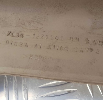 Обшивка двери задней правой верхний Ford F150 1996-2003 F75Z 1825508; XL34 1825508