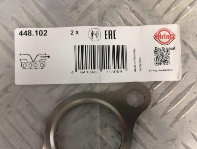 Прокладка выпускного коллектора (4.0L) Ford 2001-2010 Elring 448102 ; 4L2E 9448 CA ; 4L2Z 9448 CA