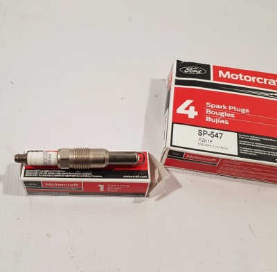 Свеча зажигания на ДВС 4.6L Ford Explorer 2006-2008 Motorcraft SP 547; PZK 1F, PZT 1F, SP 462, SP 514