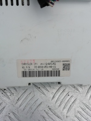 Приборная панель Jeep Grand Cherokee 2005-2010; 05172401AG